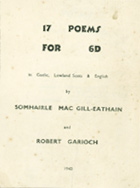 17 poems for 6d (1940) – Front Cover